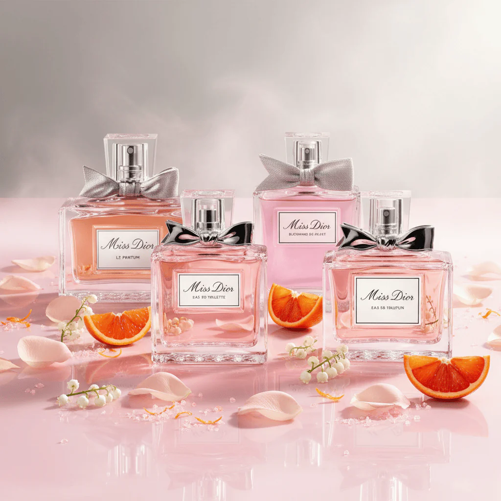 Christian Dior Miss Dior Mini Set For Women Eau De Parfum 4x0.17 oz - Image 6