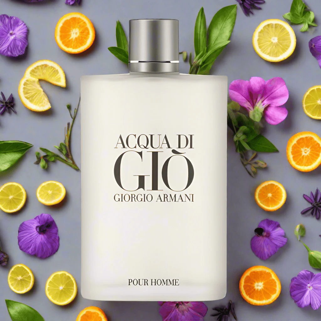 Giorgio Armani Acqua Di Gio Men's Perfume/Cologne For Men Eau De Toilette 1.0 oz / 1.7 oz / 3.4 oz / 6.7 oz / Gift Set 3.4 oz / 10.4 oz Edt - Image 3