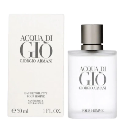 Giorgio Armani Acqua Di Gio Men's Perfume/Cologne For Men Eau De Toilette 1.0 oz / 1.7 oz / 3.4 oz / 6.7 oz / Gift Set 3.4 oz / 10.4 oz Edt - Image 4
