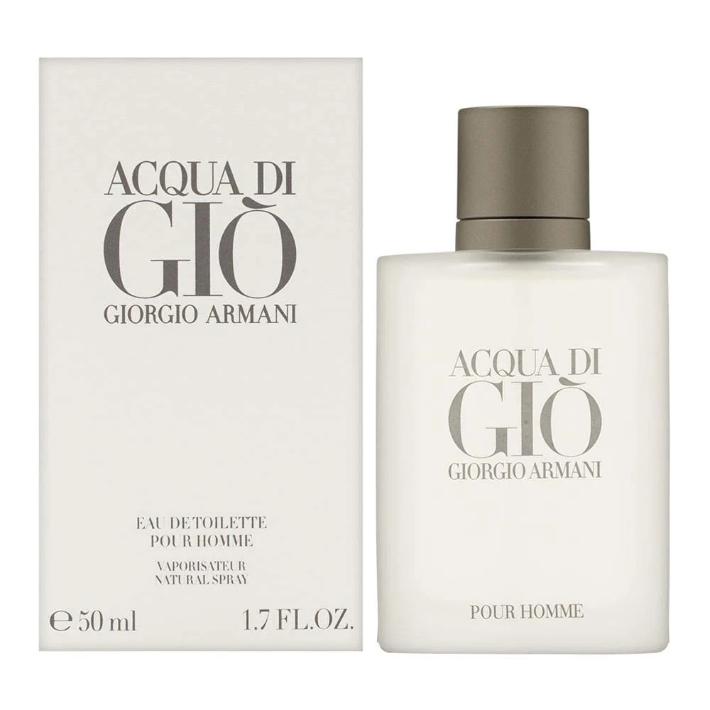 Giorgio Armani Acqua Di Gio Men's Perfume/Cologne For Men Eau De Toilette 1.0 oz / 1.7 oz / 3.4 oz / 6.7 oz / Gift Set 3.4 oz / 10.4 oz Edt - Image 6